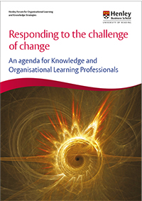 A new report on Change Leadership by the Henley Forum